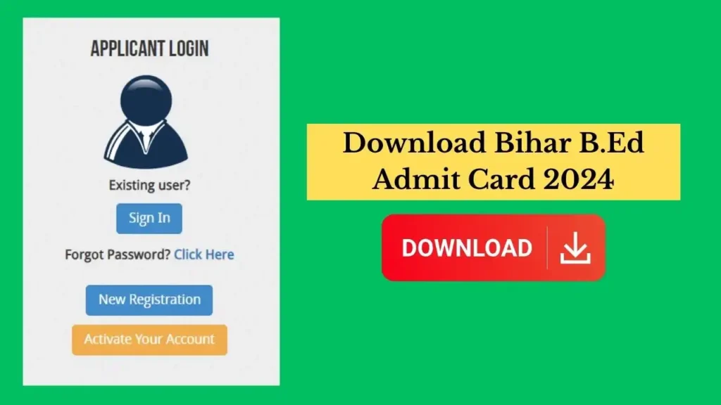 Download Bihar B.Ed Admit Card 2024