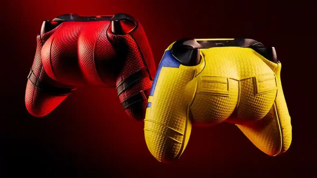 Deadpool and Wolverine xbox controller