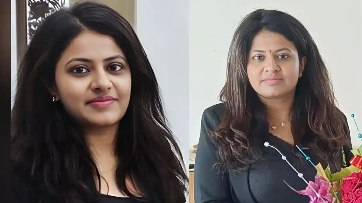 Trainee IAS officer Pooja Khedkar mother brandishes gun and threatens farmers