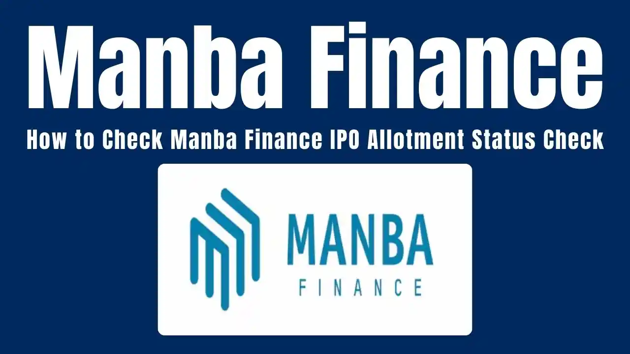 How to Check Manba Finance IPO Allotment Status Check