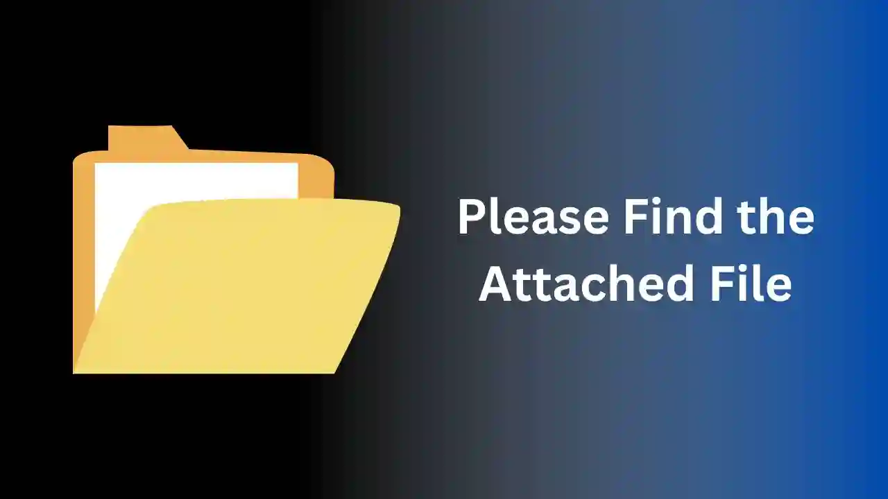 Please Find the Attached File