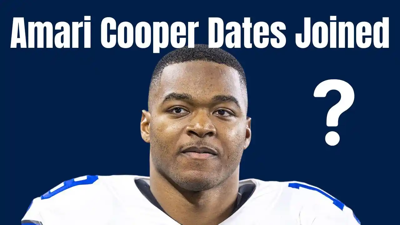 Amari Cooper Dates Joined