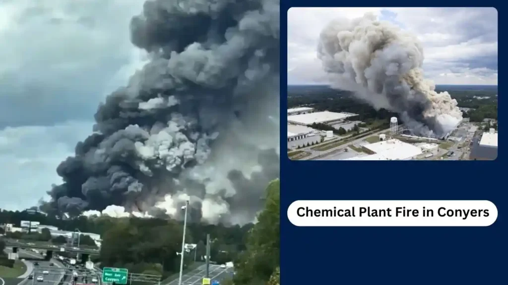 Chemical Plant Fire in Conyers