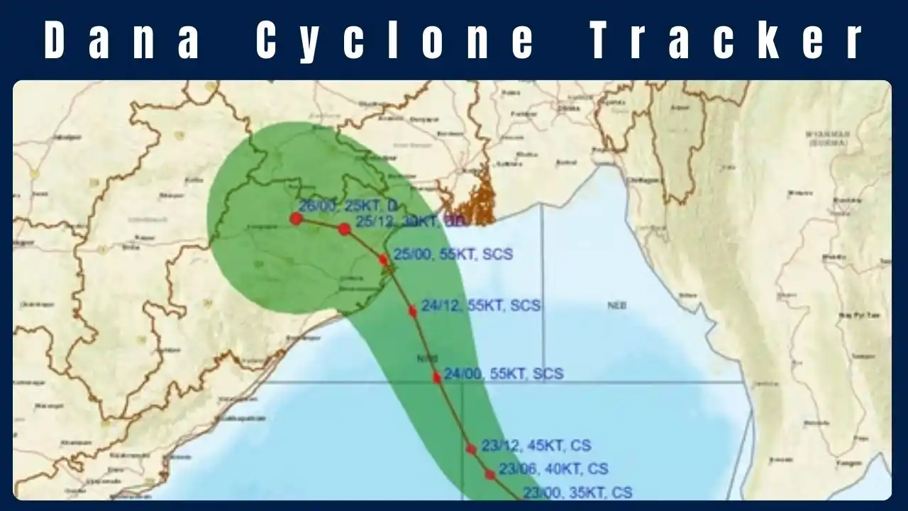 Dana Cyclone Tracker