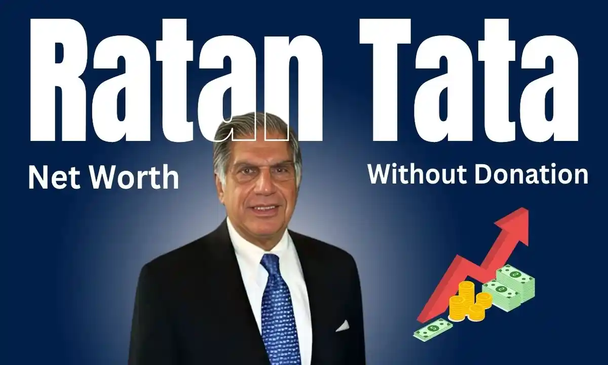 Ratan Tata Net Worth Without Donation