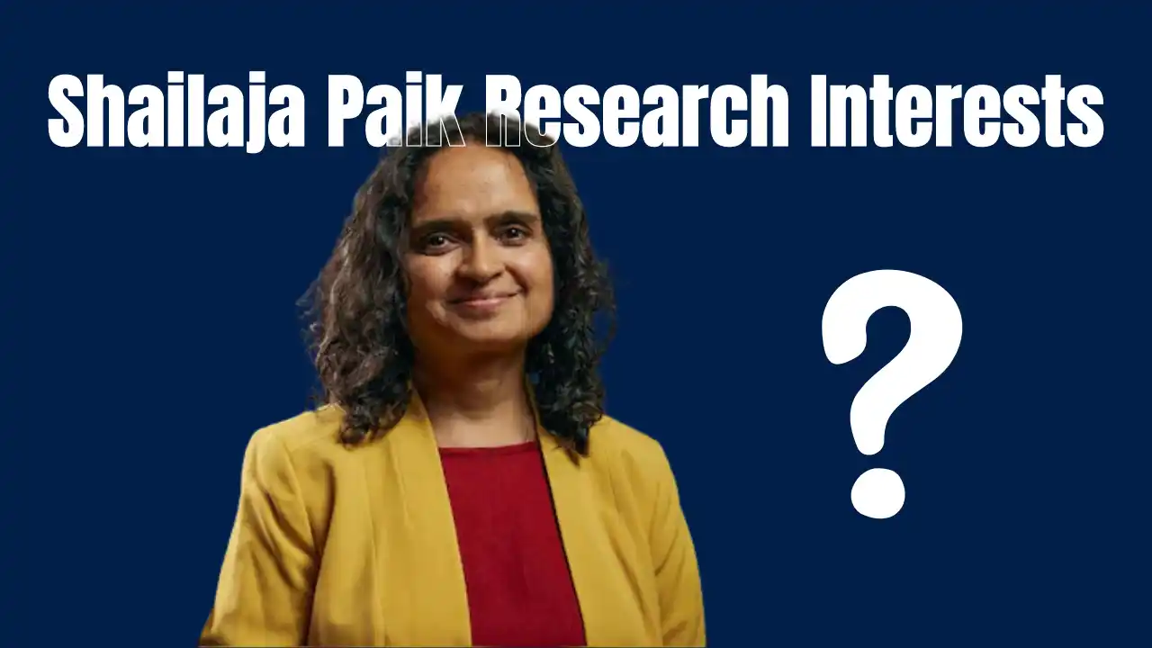 Shailaja Paik Research Interests