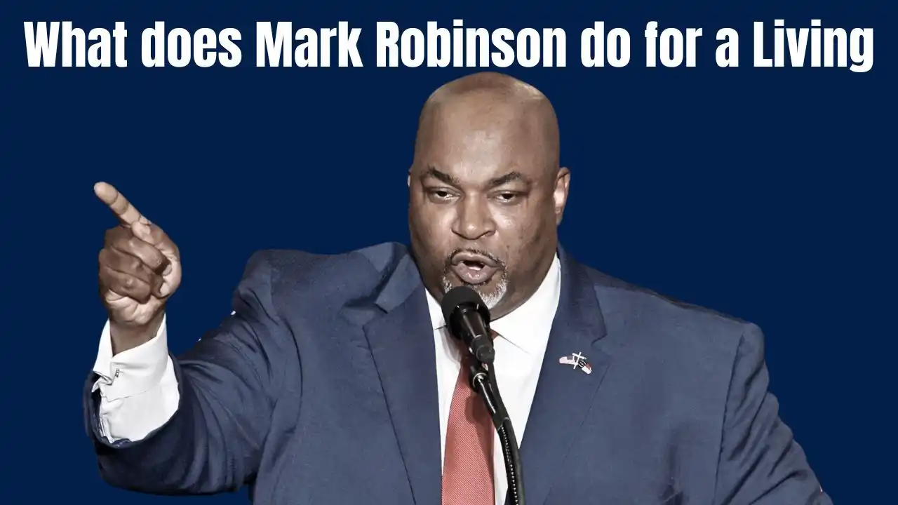 What does Mark Robinson do for a Living
