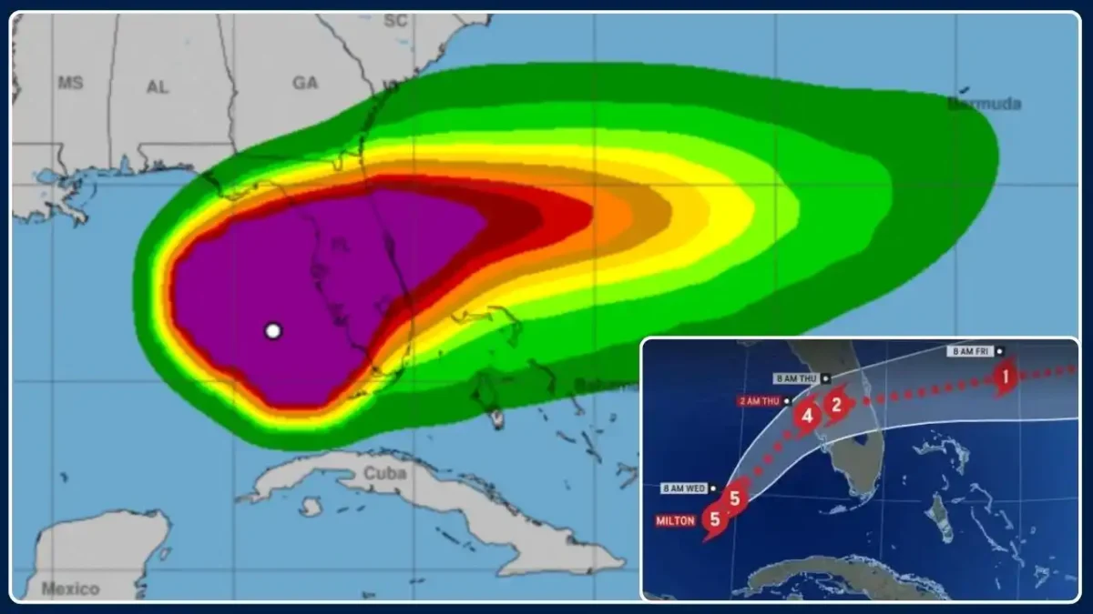 Where Did Hurricane Milton Make Landfall