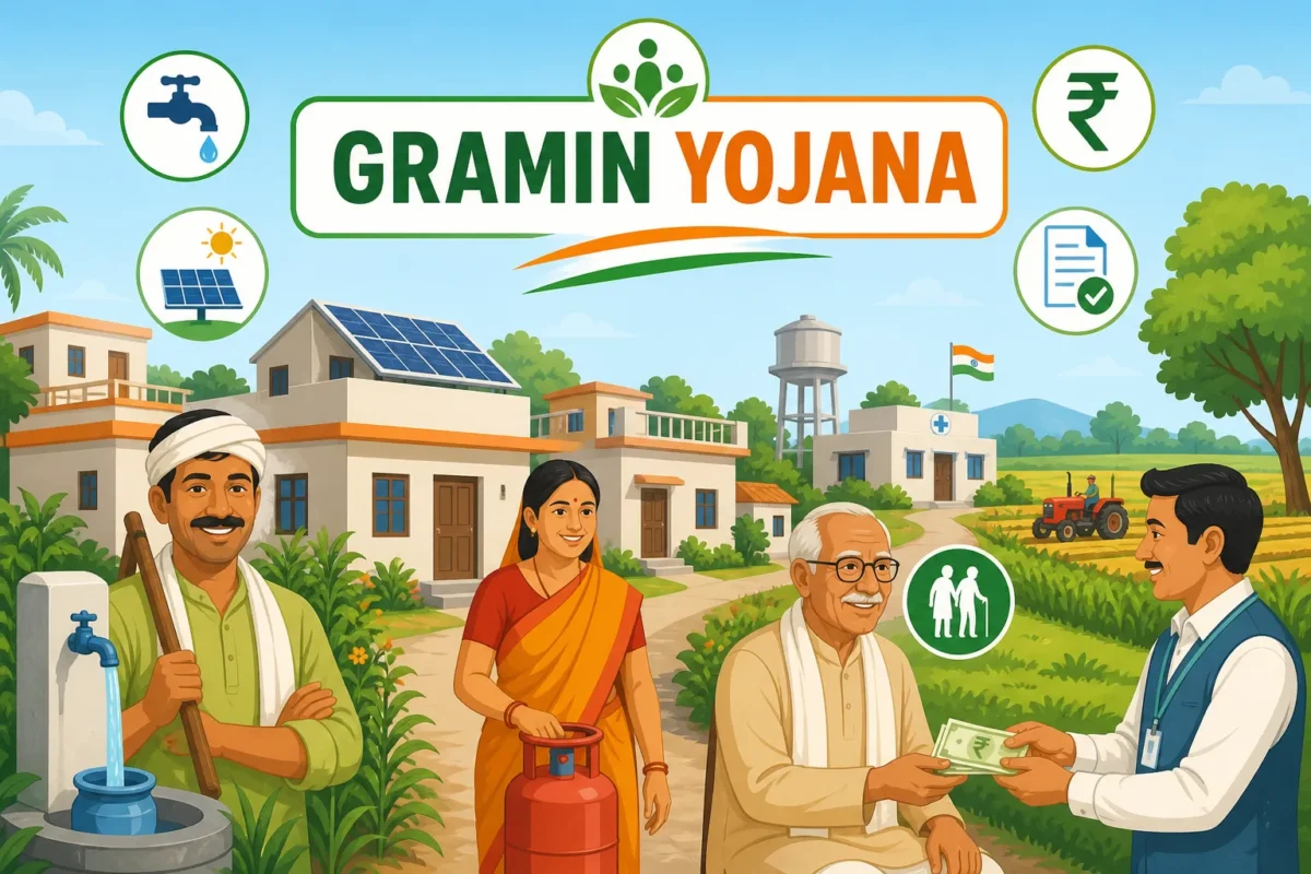 गांव संबंधी सरकारी योजनाओं की जानकारी - ग्रामीण परिवारों के लिए केंद्र और राज्य की योजनाएं
