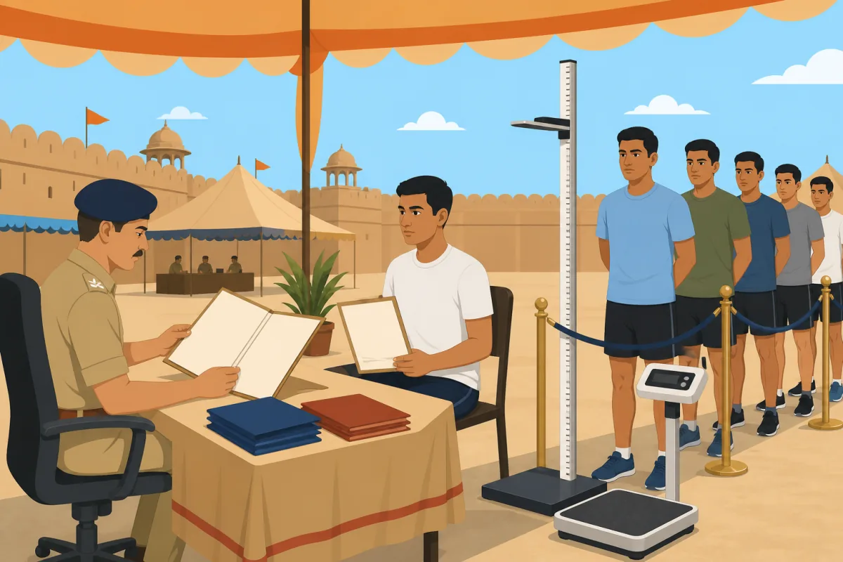 राजस्थान होम गार्ड की शारीरिक दक्षता परीक्षा और दौड़