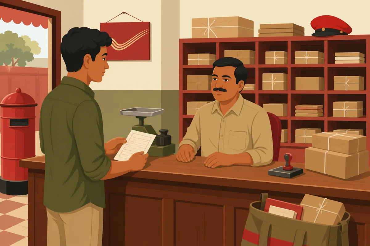 राजस्थान डाक भर्ती की अंतिम तिथि अधिसूचना में जांचती उम्मीदवार