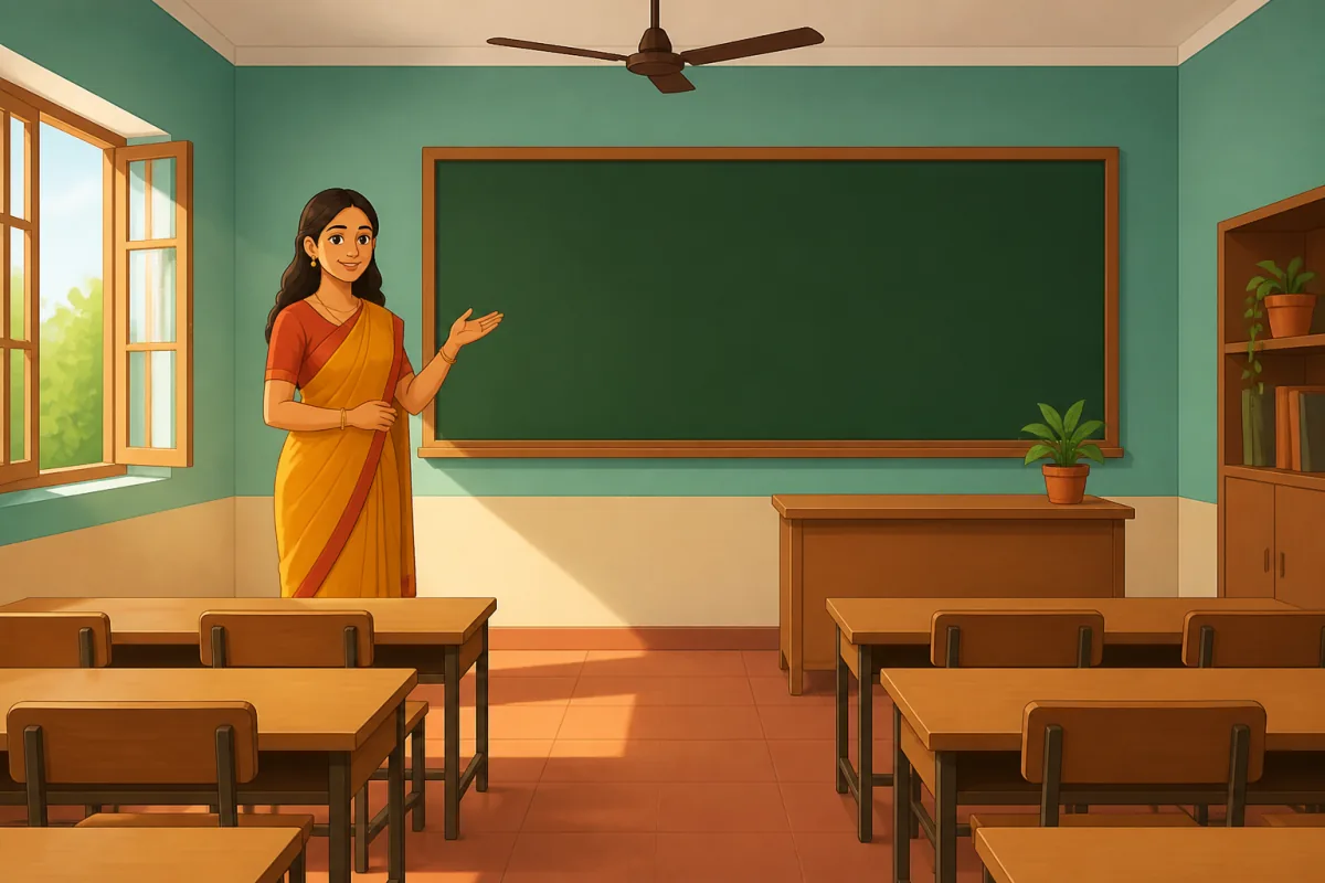 शिक्षक भर्ती की तैयारी करते युवा अभ्यर्थी